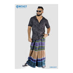 Intact Multicolor Premium Cotton Lungi main product photo