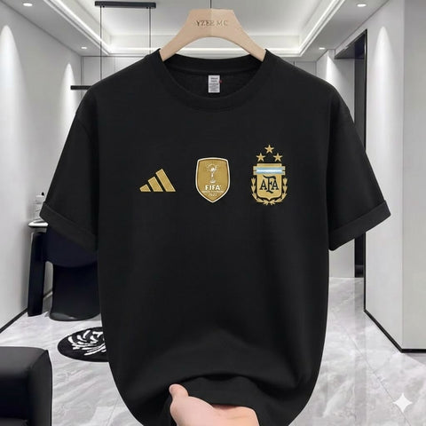 Premium Drop Shoulder T-Shirt Black Argentina product image
