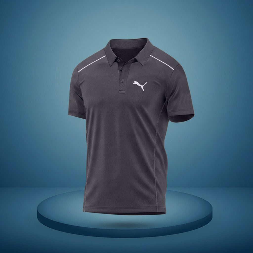 Stylish Premium Polo Shirt - Charcoal Grey