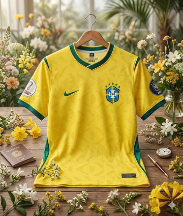 Super Premium World Cup Jersey Yellow Brazil product image