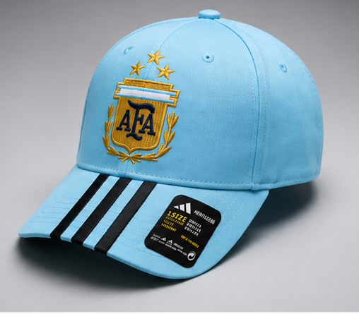 World Cup Embroidery Cap - Argentina Sky Blue