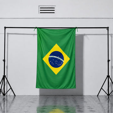 World Cup Flag 5X3 Feet Brazil - Brazil