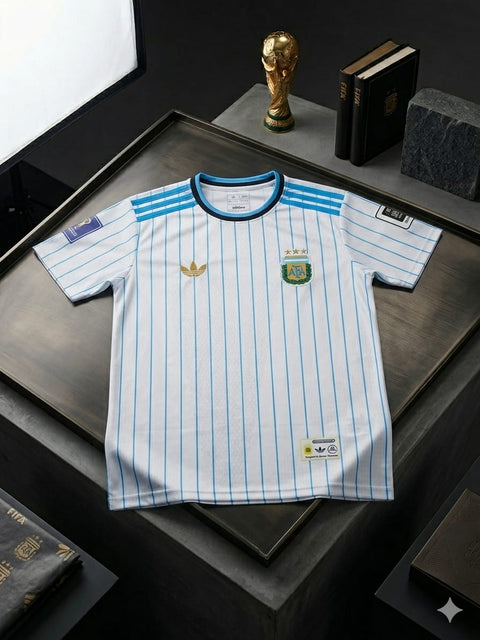 World Cup Jersey Embroidery White Sky Blue Argentina product image
