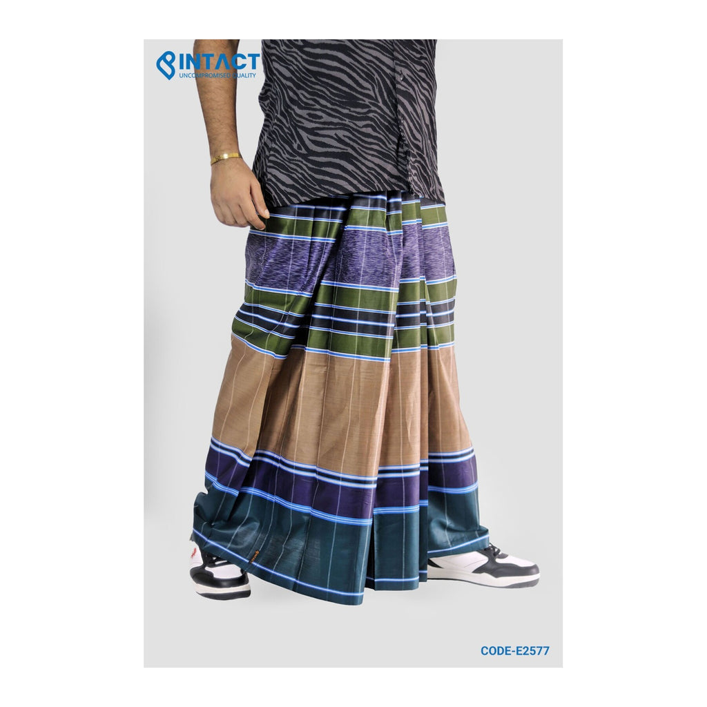 Intact Multicolor Premium Cotton Lungi product photo 2