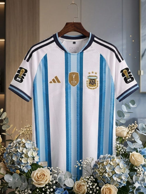 Super Premium World Cup Jersey Sky Blue White Argentina single item image