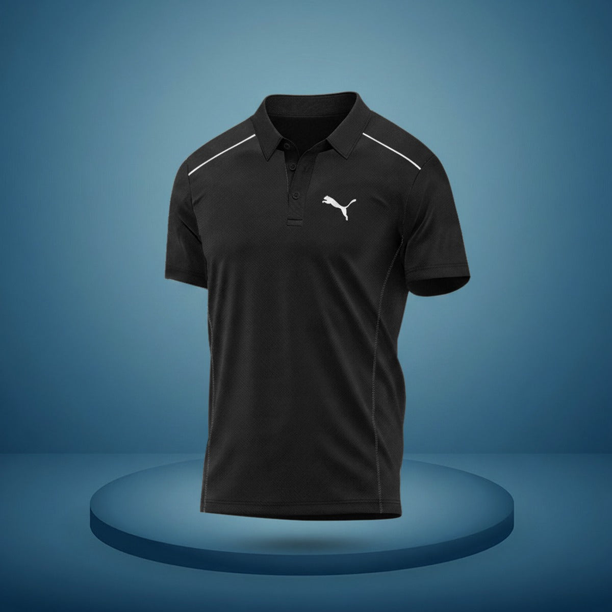 Stylish Premium Polo Shirt - Black