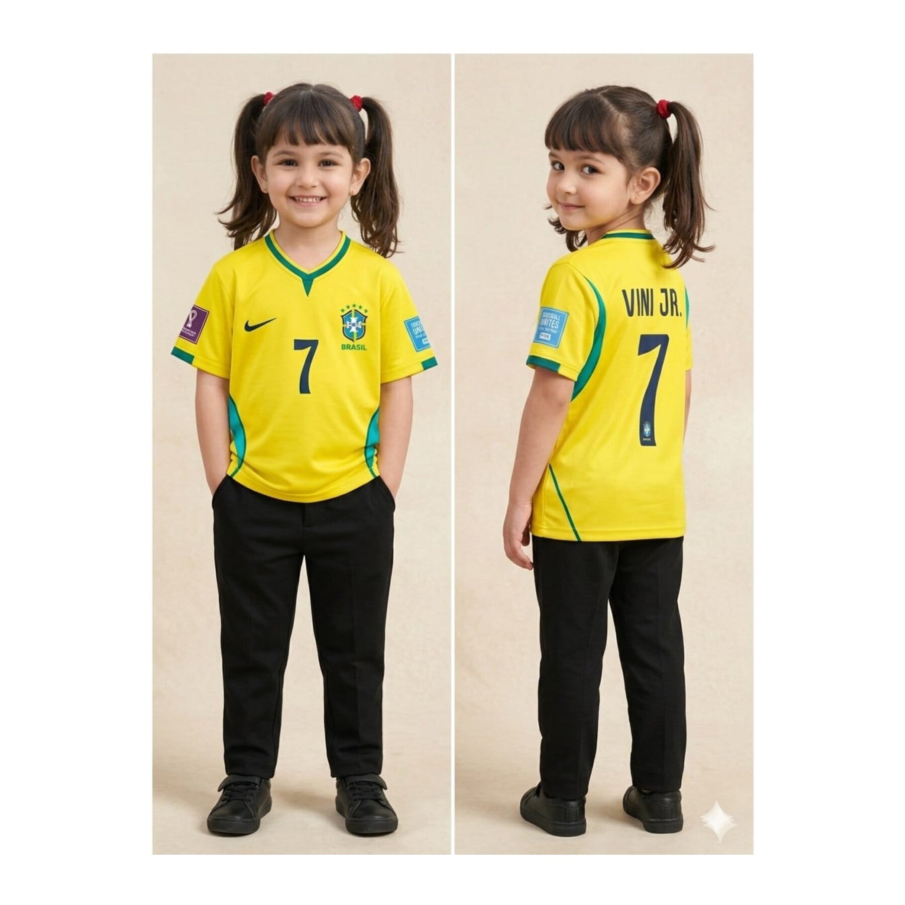 Kids Jersey FIFA World Cup 2026 - Brazil