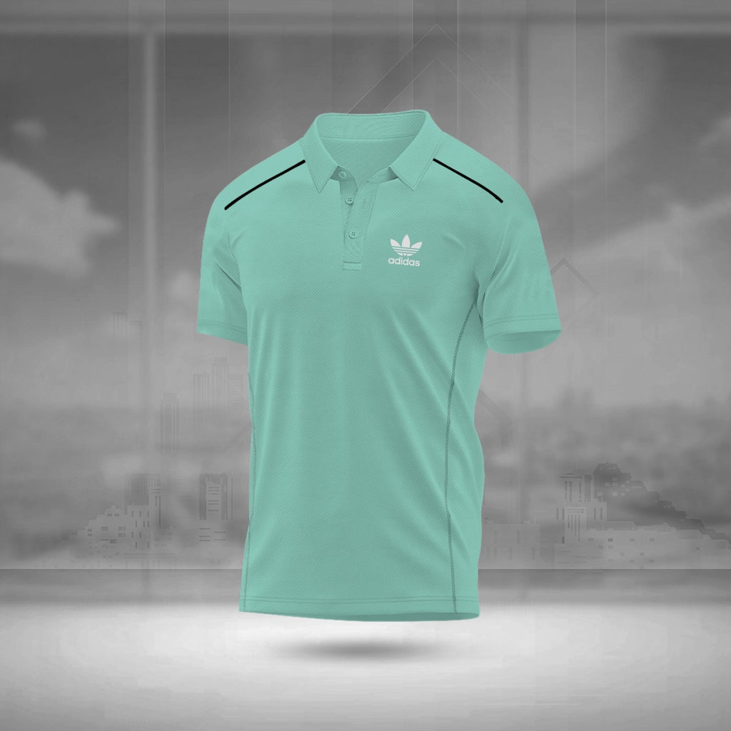 Stylish Premium Polo Shirt - Mint Green