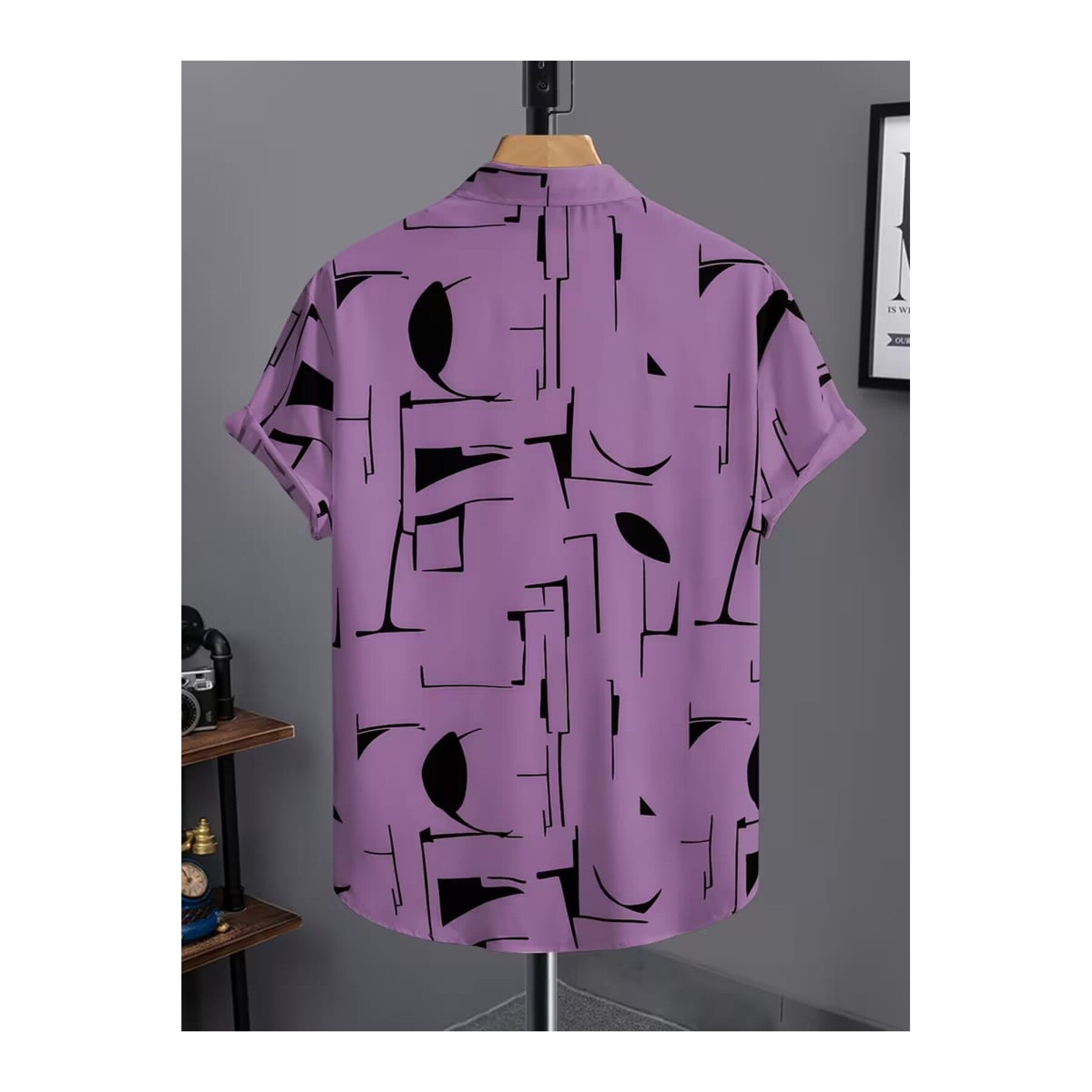 Ultra Soft Casual Half Sleeve Shirt - Gallery 8