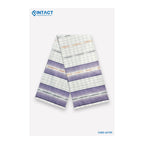 Intact Al-Manar Cotton Lungi - 8 Color Designs - A2709 - Purple Orange Stripe photo 2