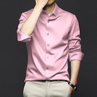 Premium Formal Cotton Shirt Pink