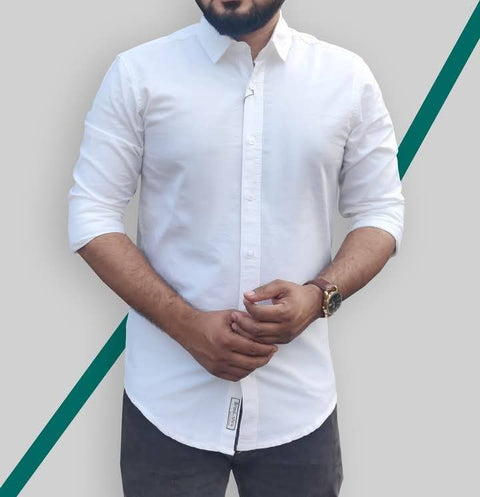 Stylish Shirt White product photo | OmegaBD
