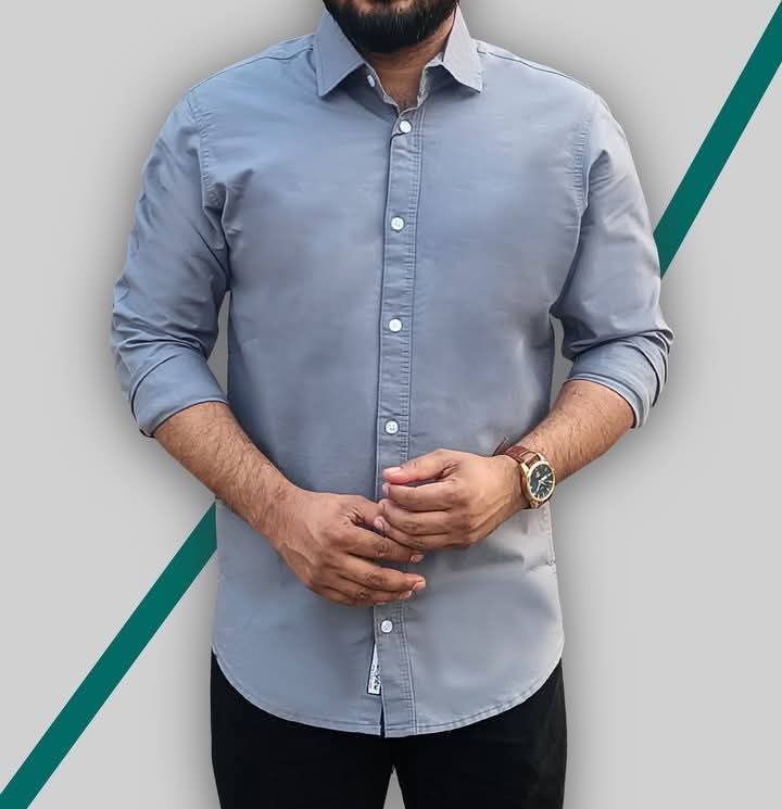 Stylish Shirt Gray product photo | OmegaBD