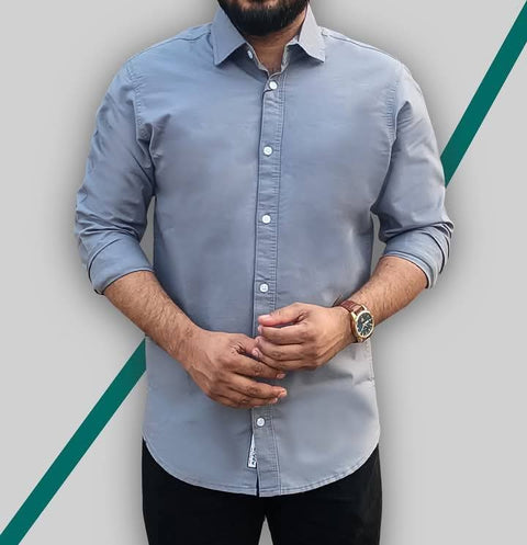 Stylish Shirt Gray product photo | OmegaBD