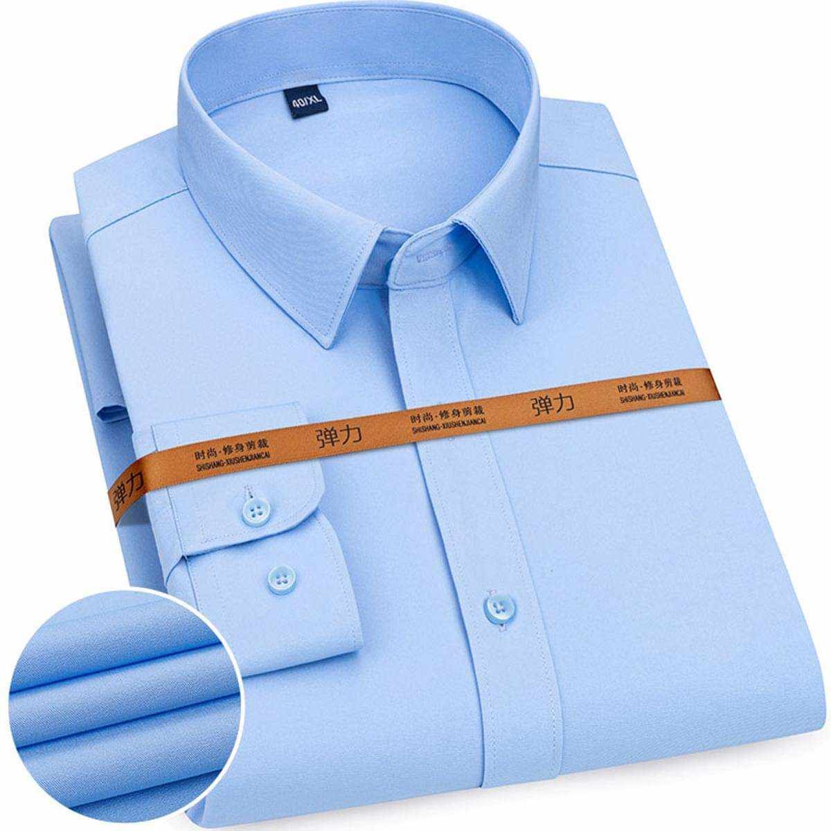 Premium Quality Shirt For Men Sky Blue product photo | OmegaBD