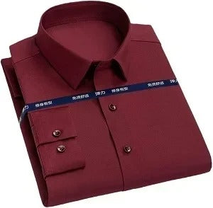 Premium Quality Shirt For Men Maroon product photo | OmegaBD