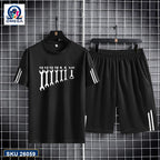Mash T-Shirt and Shorts Combo Black Wrench Tools Graphic product photo | OmegaBD