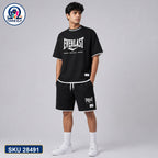Mash T-Shirt and Shorts Combo Black Everlast Boxing Bangladeshi model preview | OmegaBD