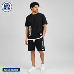 Mash T-Shirt and Shorts Combo Black Superdry Vertical Bangladeshi model preview | OmegaBD