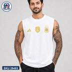 World Cup Mash Combo Tank Top White Argentina Bangladeshi model preview | OmegaBD