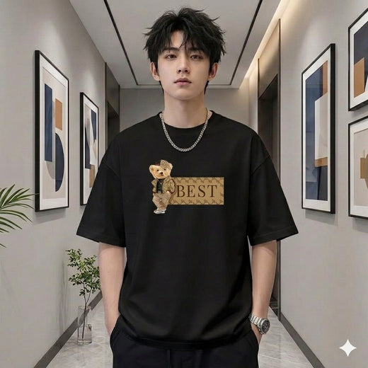 Stylish Drop Shoulder T-Shirt Design 04