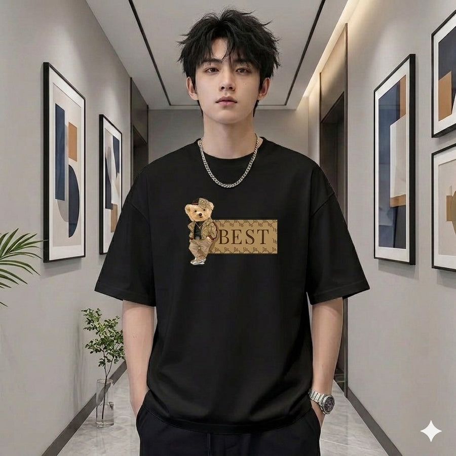 Stylish Drop Shoulder T-Shirt Design 04 product photo | OmegaBD