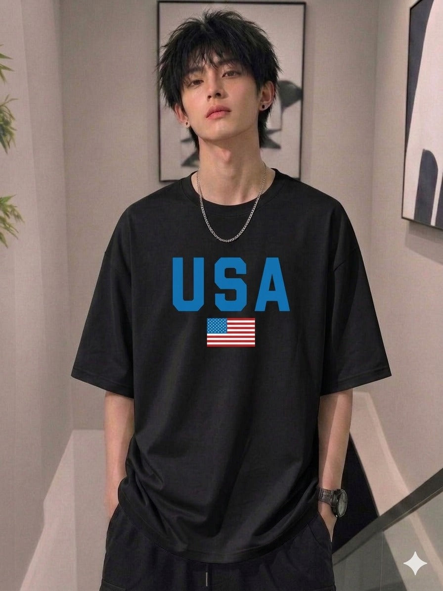 Stylish Drop Shoulder T-Shirt Design 05 product photo | OmegaBD