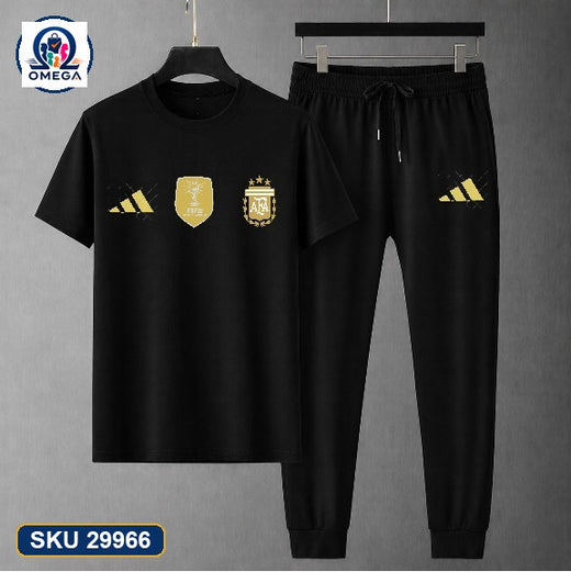 World Cup Mash Combo Full Pant Black Argentina