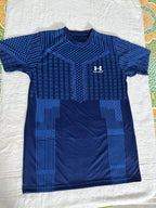Navy blue performance T-shirt from 5 Pieces Combo - OmegaBD