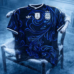 World Cup Embroidery Jersey Argentina Black Blue single product photo