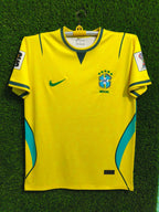World Cup Embroidery Jersey Brazil Yellow single product photo